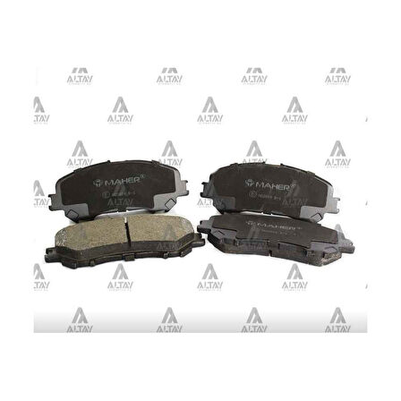 Qashqai 14-17 1.5 1.6 Kadjar Megane 15- Ön Fren Balata - Mhr-00115 - D1060-4Ea0A 