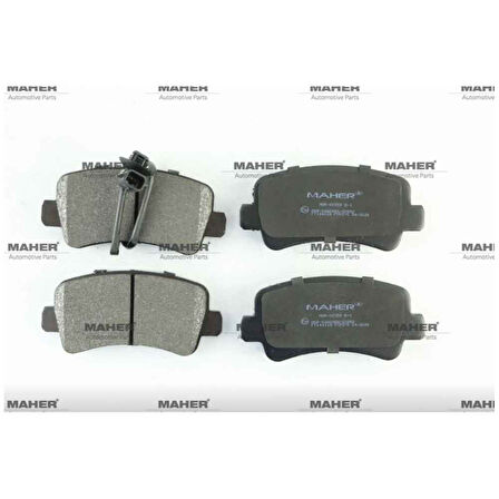 Master Iıı 10- Movano B 10- Tek Teker Fişli Arka Fren Balata - Mhr-00359 - 440600264R 