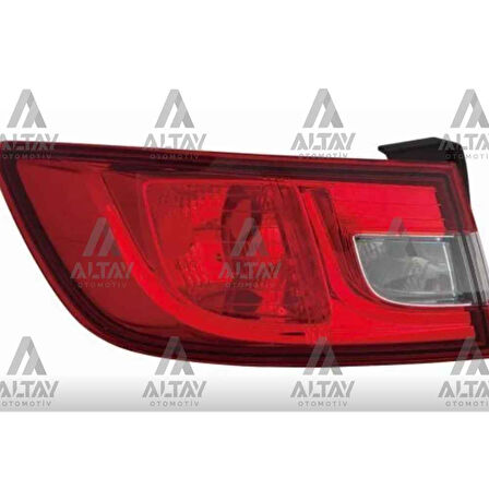 Clio 12-20 Duysuz Dış Sol Stop Lambası - Mrs-411224 - 265554091R 