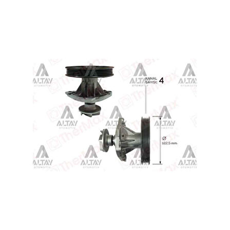Tempra 92-99 Tipo 90-00 Klimasiz 1.4 160A1046-836A4000-159A2000 Devirdaim - Tmx-T01.117 
