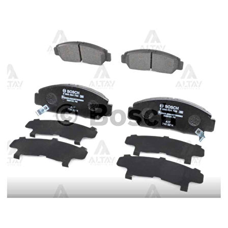 Civic 06-16 Sedan Ön Fren Balata - Bsh-0986424722 - 06450S6Ee50 