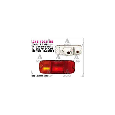 Suzuki Grand Vitara 1998-2005 Sol Stop Lambası 35670-81A10 