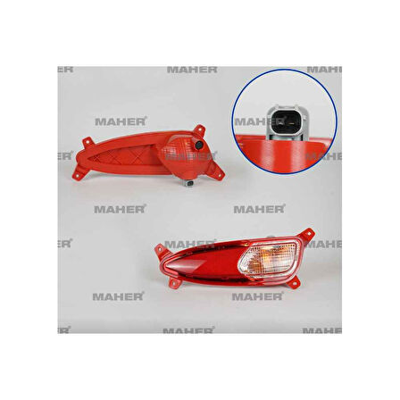 İ-20 15-20 Arka Tampon Sol Reflektör - Mhr-33627 - 92405-C8700 