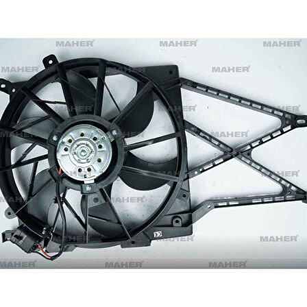 Astra G 98-05 Zafıra A 99-05 1.4 16V-1.6 Davlumbazlı Fan Radyatör - 1341344 