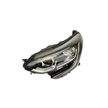 Megane Iv 16-20 Touch Model Siyah Çerçeveli Motorlu Sol Far - Ayf-202333 - 202333  