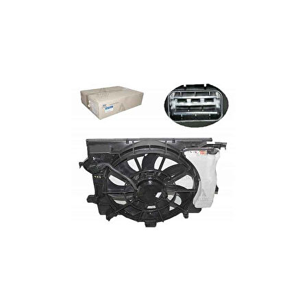 Accent 16-18 Blue 1.4 Benzinli Kappa Fan Radyatör - Mbs-253801R600 - 25380-1R600 