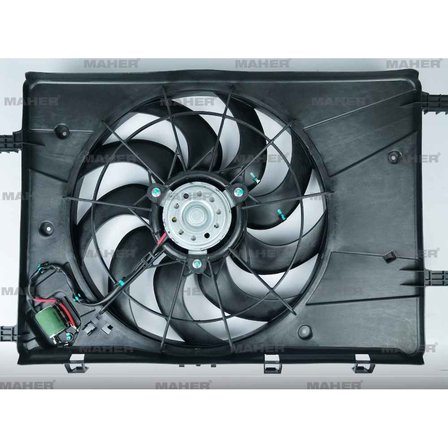 Cruze 09-14 Astra J 09-16 1.3 Cdti-1.4-1.6 Davlumbazli Fan Radyatör - Mhr-19224 - 1341117 