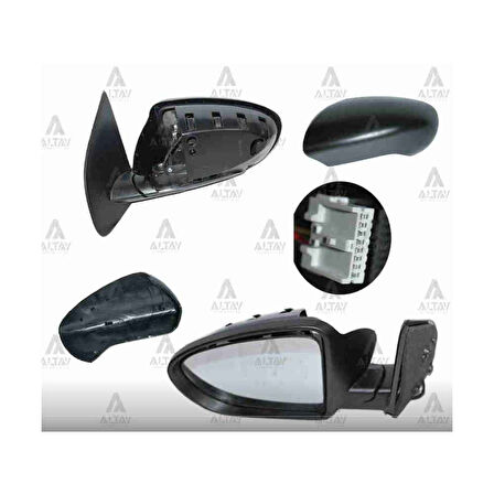 Qashqai 07-13 Ayna Dış Dikiz Elektrikli İsitmali Sol - Tyv-Th1875Hel - 96302-Jd82A 