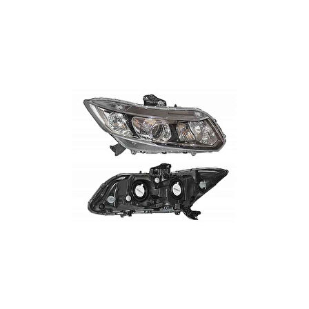 Honda Civic Fb 2012-2016 Sağ Far 33100-Tr0-G01 
