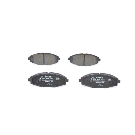 Spark Matiz Fren Balatası Ön 04- Bch 0986424512 96446176 