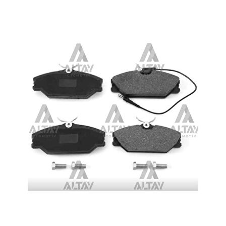 Megane İ 96-03 Scenic İ 99-03 Laguna İ 93-01 Safrane 92-00 Fişli Ön Fren Balata - Ayd-60007B 