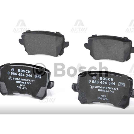 Golf5-Vi 03- Jetta 06-11 Passat 06- Caddy 04-11 Touran 03-10 Arka Fren Balata - 5N0698451 