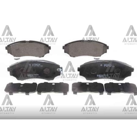 B-2500 06- Bt-50 4X4 Ranger 06- 4X4 Ön Fren Balata - Bsh-0986494323 - Umy4-33-28Z 