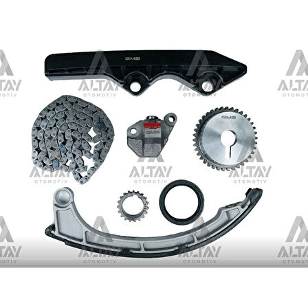 Micra 02- K12 1.2 6 Parça+Cvvt Dışli Eksantrik Zinciri Seti - Gmb-Gtck-Ns021 - 13021Bx000 