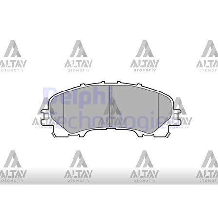 X-Trail 13- 1.6 -2.0 Ön Fren Balata - Del-Lp3183 - 410608710R 