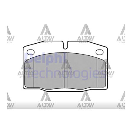 Vectra A 88-95 Corsa A 83-93 Tigra A 94-00 Ön Fren Balata - Del-Lp415 - 1605463 