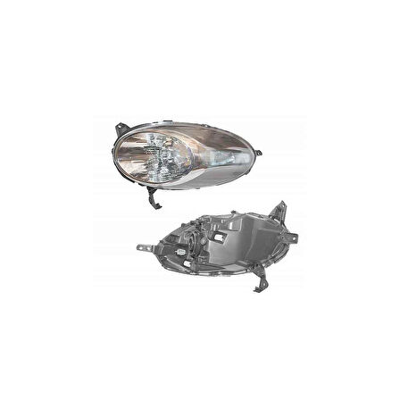 Micra K12 Far Sol Elektrikli / H4/W5W 08-10 Dpo 215-11C3L-Ld-Em 26060-Bg10B 