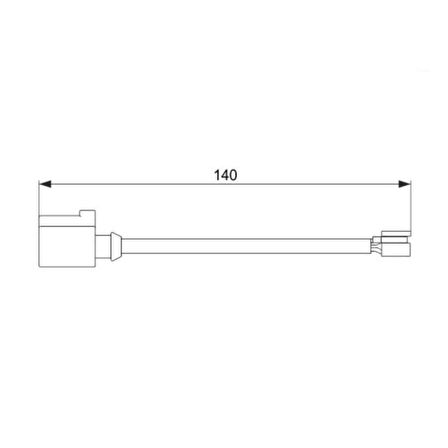 Touareg-Q7-Cayenne Fren Balata Fişi Arka Gıc325 10- Bch 1987474566 7P0907637C 