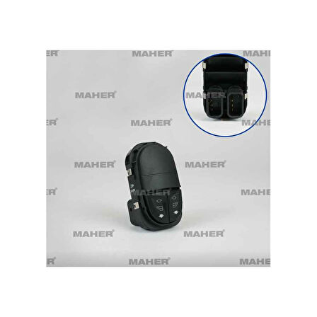Escort 95-00 Çiftli Sol Cam Açma Düğme - Mhr-26503 - 95Ag14529Ba 