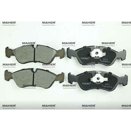 Vectra B 96-02 Vectra A 89-95 Astra F 92-98 Ön Fren Balata - Mhr-00500 - 1605808 
