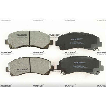 D-Max Takim 10-15 Ön Fren Balata - Mhr-00297 - 8980791040 