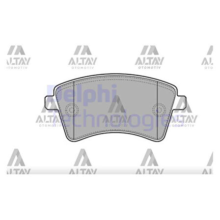 Kangoo 12- Citan 12- Ön Fren Balata - Del-Lp2078 - 410601334R 