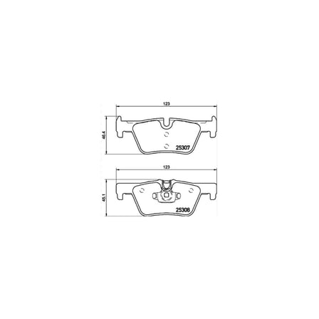 Esse Oto - F20-f20 Lcı-f21-f21 Lcı-f22-f22 Lcı-f23-f23 Fren Balatası Arka 10-18 Gdy 101231 34216873093