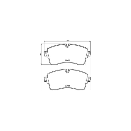 Land Rover Defender Dıscovery Sport Van 15- Ön Fren Balatası Tx2248505 Lr162045