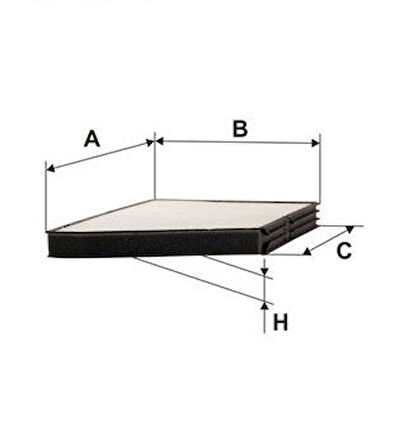 Esse Otomotiv - Daewoo Lanos/nubıra Polen Filtresi Fltk1011 K1011