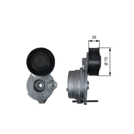 Esse Oto - Touareg-a4-a6-q5 V Kayış Gergisi Komple 10-14 Gts T39333 059903133j