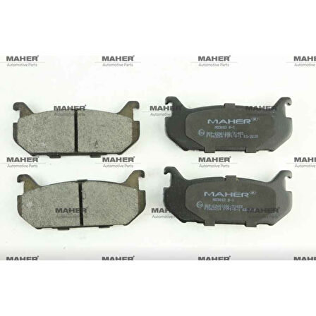 Esse Otomotiv  - 626 92-97 Disk Arka Fren Balata - MHR-00141 - G5Y5-26-43Z