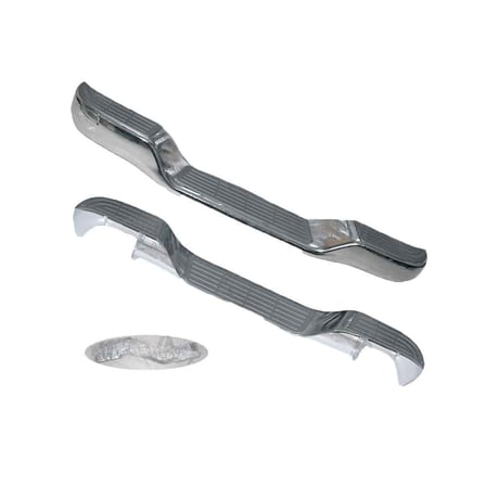 Esse Otomotiv - Hilux Arka 98-05 Krom Altı Oval Bağlantı Braketleriyle Set Tampon Mhr07451 52105-35210