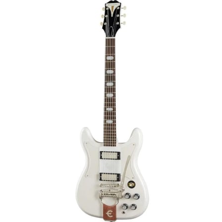 Epiphone Crestwood Custom Tremotone Elektro Gitar (Polaris White)