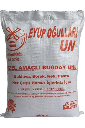 Pastalık - Böreklik Özel Amaçlı Buğday Unu Doğal Katkısız 5 Kg