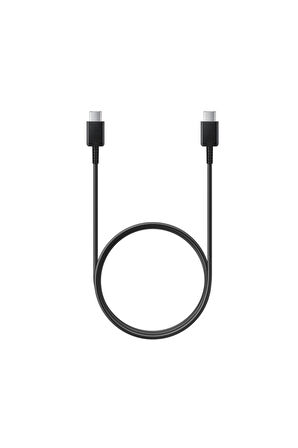 Samsung EP-DA705BWEGWW Şarj & Veri Aktarım Kablosu, Type C & Type C, Hızlı Şarj Teknolojisi Siyah