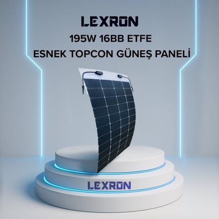 Ecosol 195W 16BB ETFE ESNEK TOPCON GÜNEŞ PANELİ