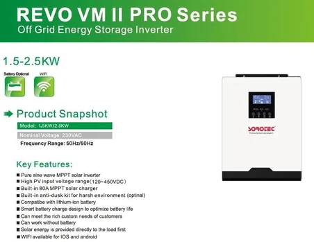 SOROTEC 1.5KW HV MPPT AKILLI İNVERTER 12V