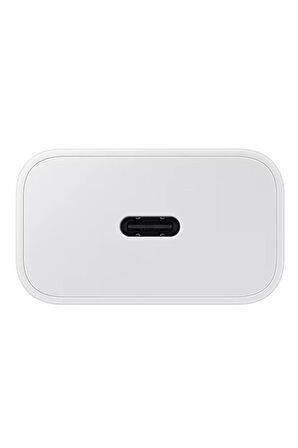 EP-T2510N Type C Hızlı Şarj Adaptörü Uyumlu (25W) - Beyaz (Samsung Türkiye Garantili)