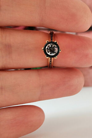 Elmas Montür Tek Taş Yüzük