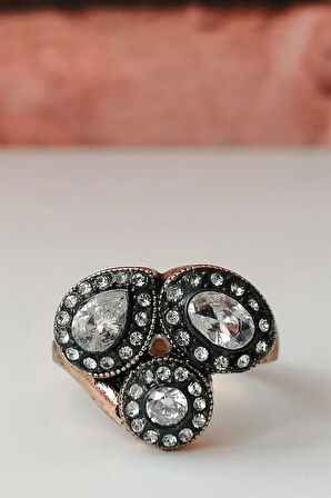 Elmas Montür 3' Lü Yüzük