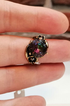 Mistik Topaz Yüzük