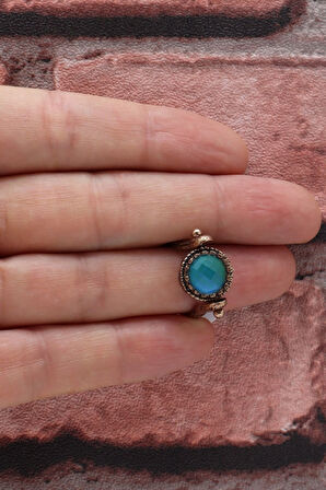 Çift Yönlü Değişik Renklerde Görünen His Taş ve Zultanit Taş Yüzük