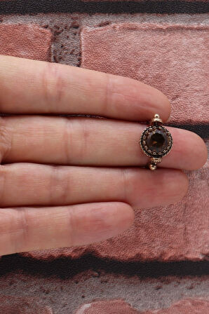 Çift Yönlü Değişik Renklerde Görünen His Taş ve Zultanit Taş Yüzük