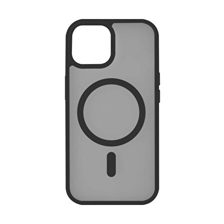iPhone 15 "Cam Hediyeli" Tam Korumalı Yanları Renkli Silikon Kılıf Magsafe Şarj Destekli