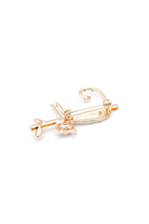 Siyah Tembel Kedi Broş