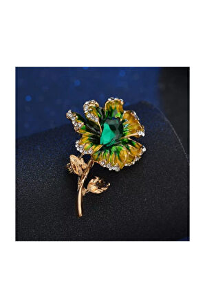 Çiçek Broş Ve Kolye Ucu