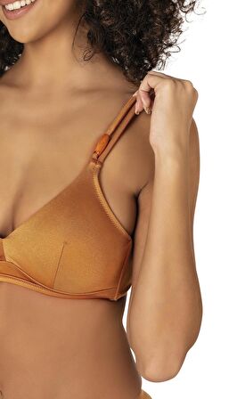 Endeep Kadın Biyeli Aksesuarlı Toparlayıcı Bikini Takımı