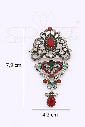 Aşk-ı Derun Serisi Otantik Broş Ve Kolye Ucu