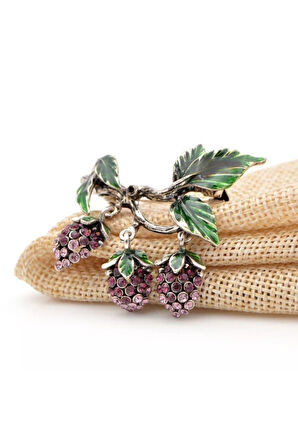 Üzüm Salkımı Broş