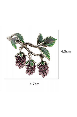 Üzüm Salkımı Broş